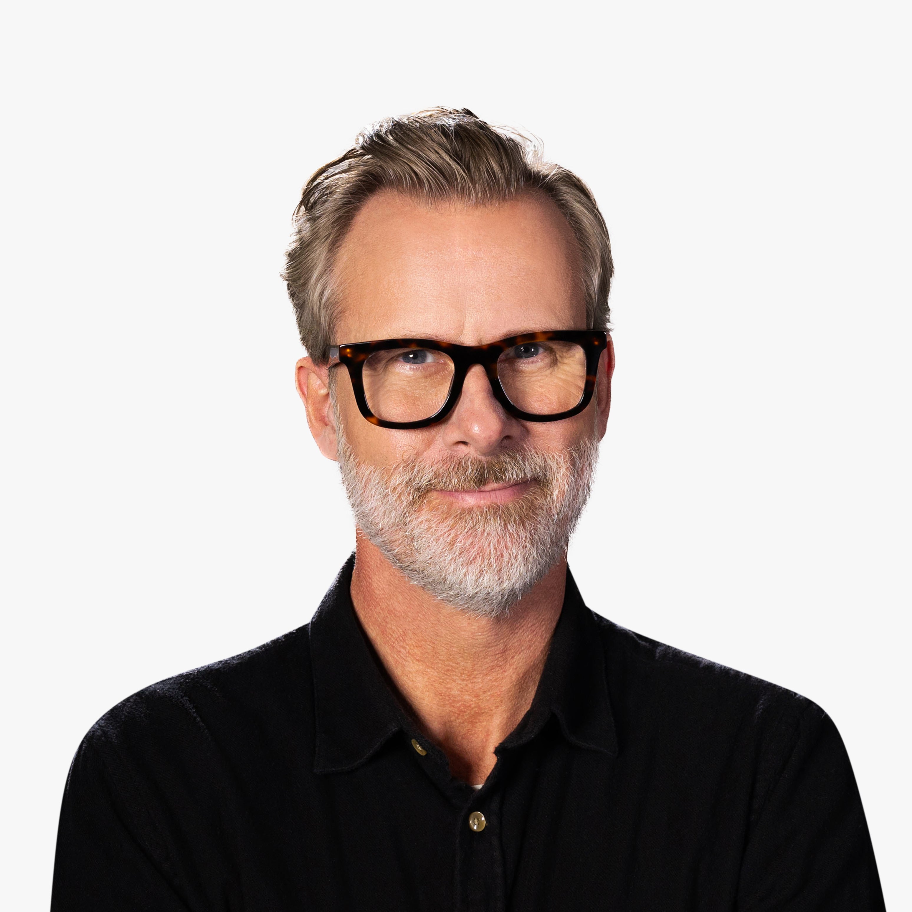 Luxreaders stylish Samsø Light Turtle Reading glasses. Made from Bio-acetate in a Square shape.