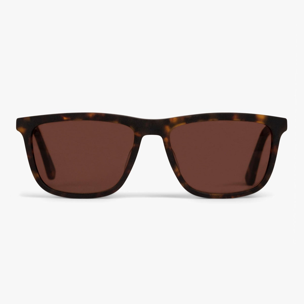 Luxreaders stylish Men's Oslo Dark Turtle Sunglasses. Made from Acetate in a Square shape.