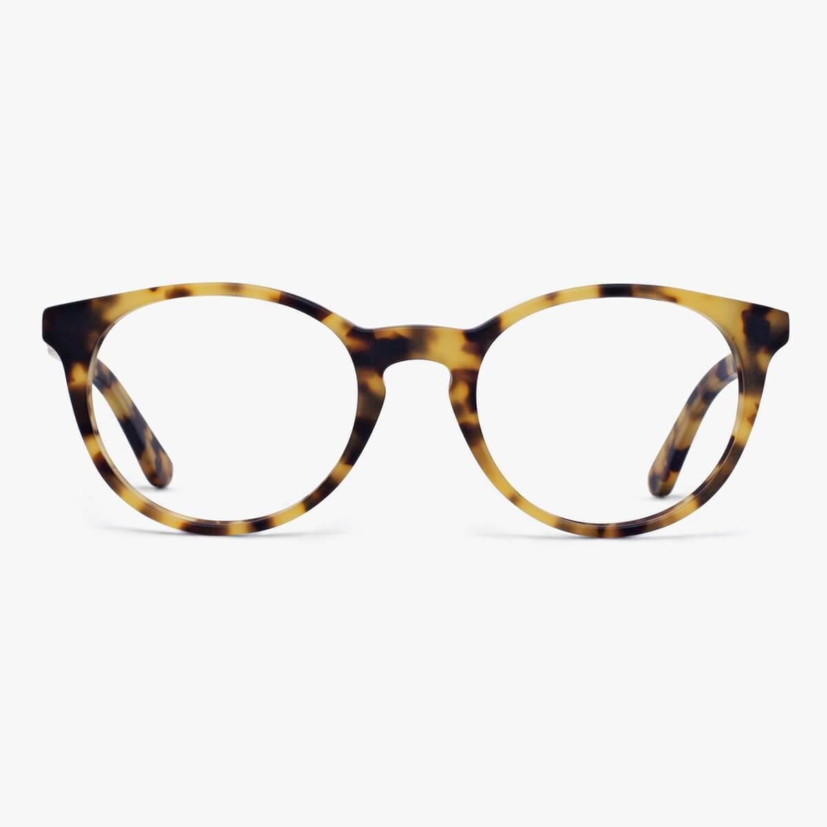 Luxreaders stylish Women's Örebro Light Turtle Reading glasses. Made from Acetate in a Iconic shape.
