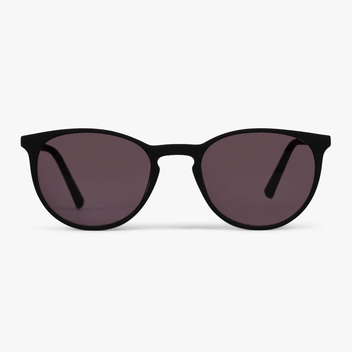 Luxreaders stylish Men's Stockholm Black Sunglasses. Made from Rubber in a Iconic shape.
