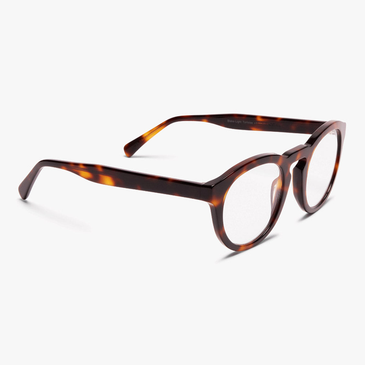 Gråsten Light Turtle round tortoiseshell glasses by Luxreaders