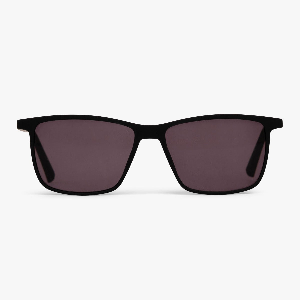 Luxreaders stylish Men's København Black Sunglasses. Made from Rubber in a Square shape.