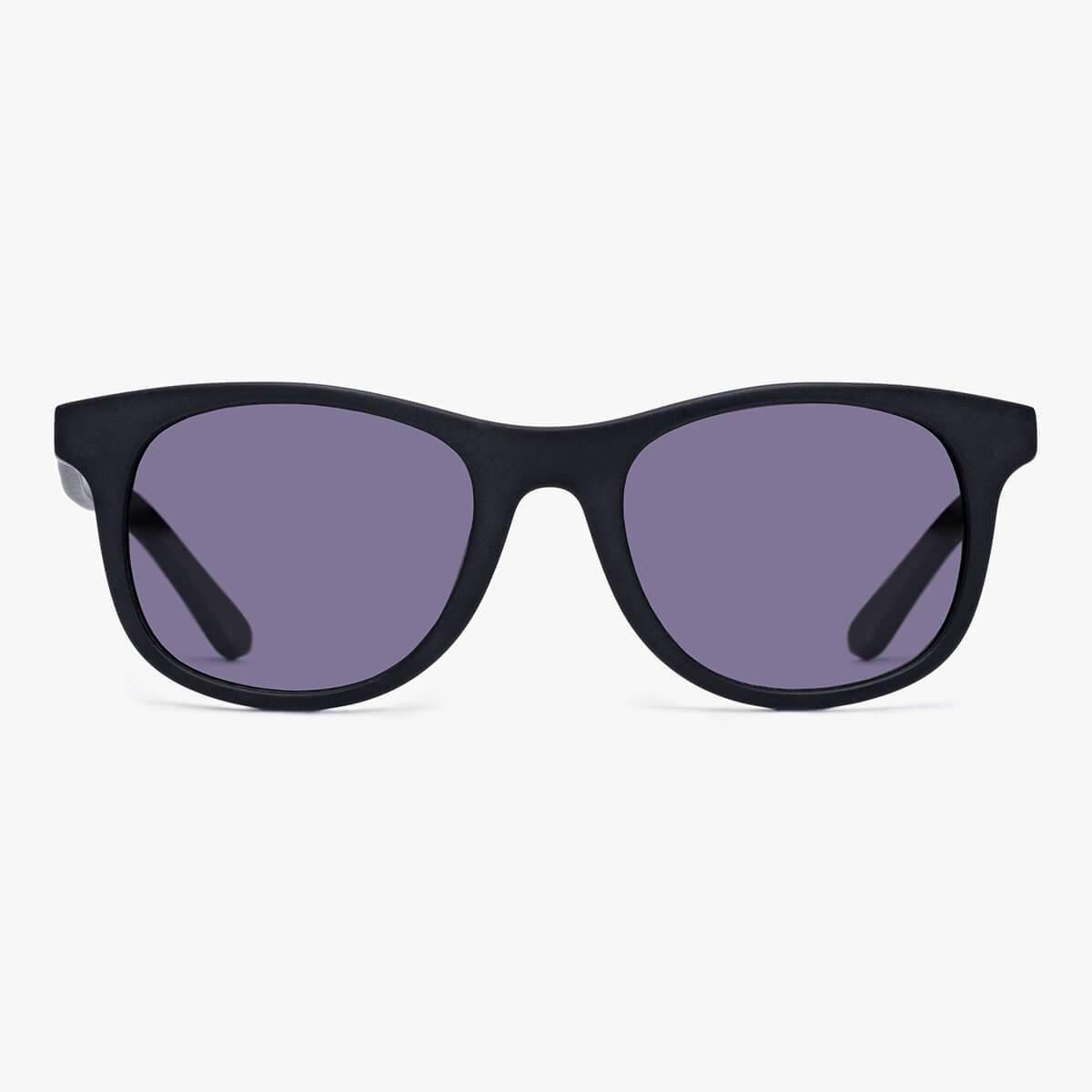 Men's Malmö Black sunglasses with matte black frame and dark lenses