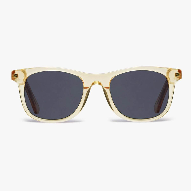 Men's crystal lemon sunglasses with dark lenses