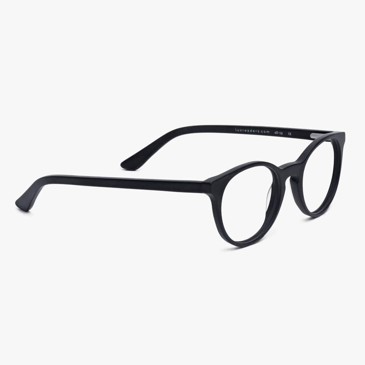 Men's Örebro Black rectangular glasses by Luxreaders