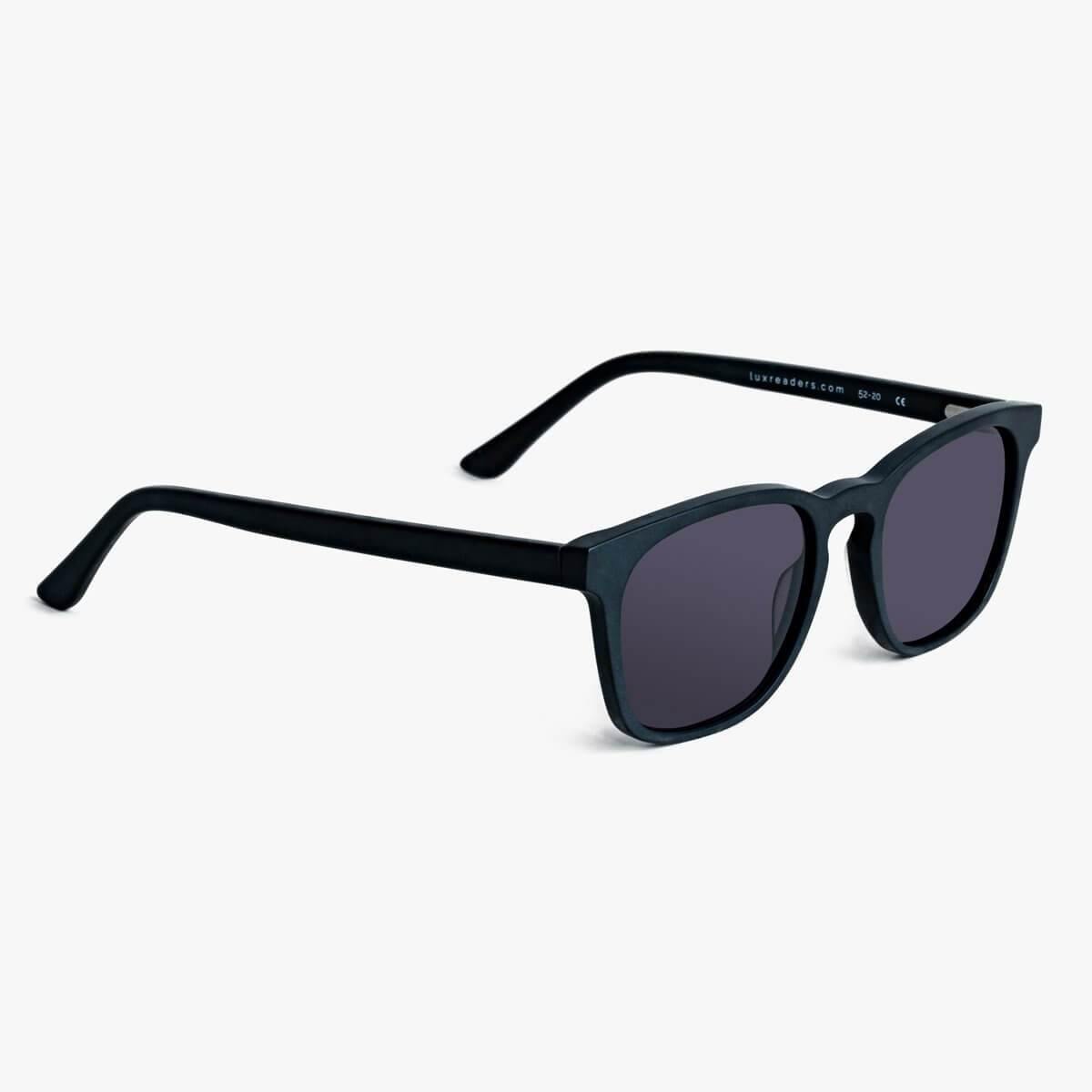 Women's Bornholm black sunglasses with thick frames