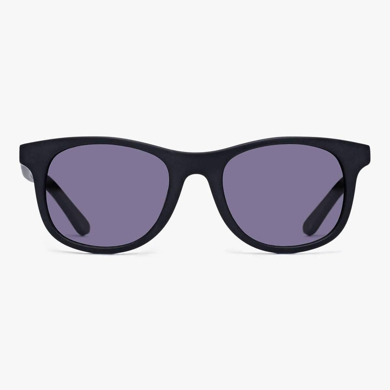 Women's Malmö Black sunglasses with black frames and dark lenses