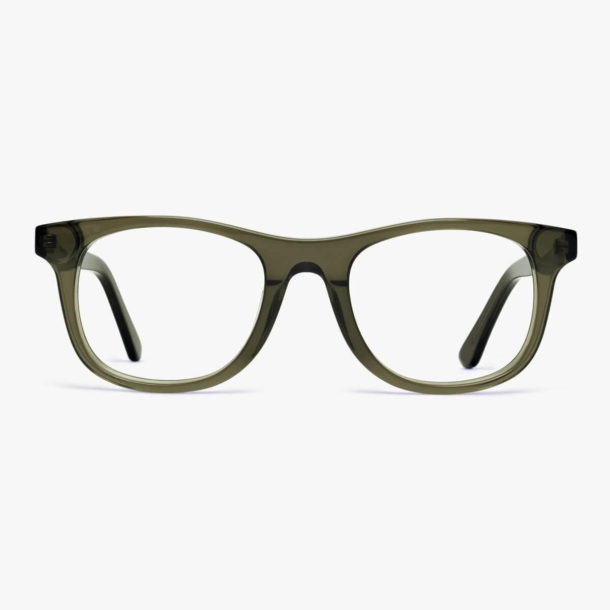 Women's Malmö shiny olive reading glasses
