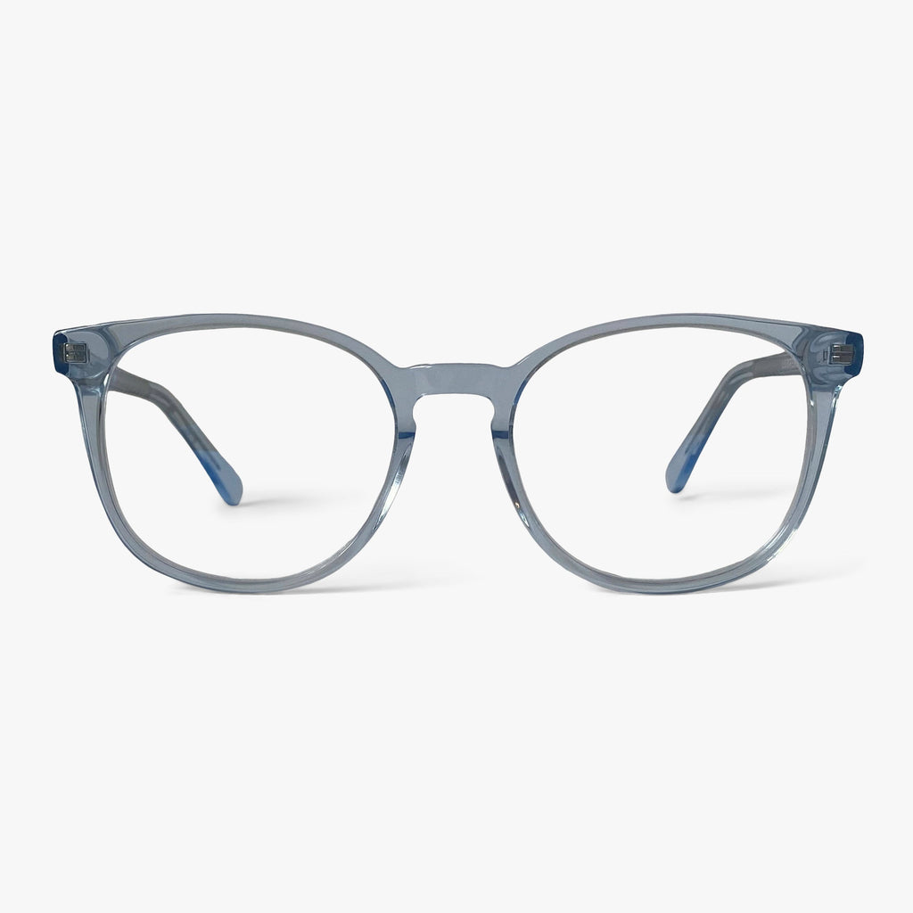 Kies Women's Landon Crystal Blue Blauw licht filter brillen - Luxreaders.nl